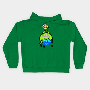 Over The Earth Kids Hoodie